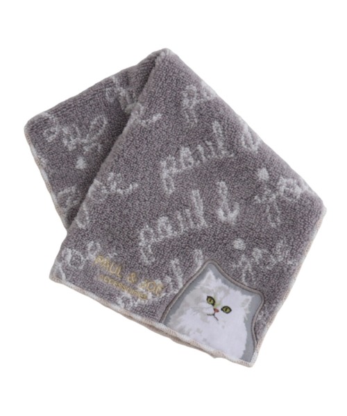 PAUL & JOE ACCESSOIRES(ポールアンドジョーアクセソワ)の「ハンカチ/S <ジプシー> /PAUL & JOE ACCESSOIRES(ハンカチ/ハンドタオル・レディース・グレー/ピンク/アイボリー・FREE)」の2枚目の写真