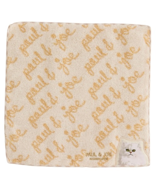 PAUL & JOE ACCESSOIRES(ポールアンドジョーアクセソワ)の「ハンカチ/S <ジプシー> /PAUL & JOE ACCESSOIRES(ハンカチ/ハンドタオル・レディース・グレー/ピンク/アイボリー・FREE)」の4枚目の写真