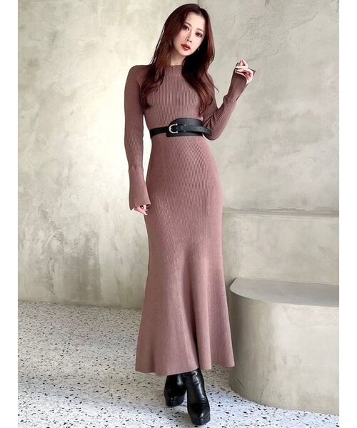 RESEXXY（リゼクシー）の「アシメデザインワイドベルト（ベルト・レディース・ブラック/ブラウン/ベージュ・FREE）」の5枚目の写真