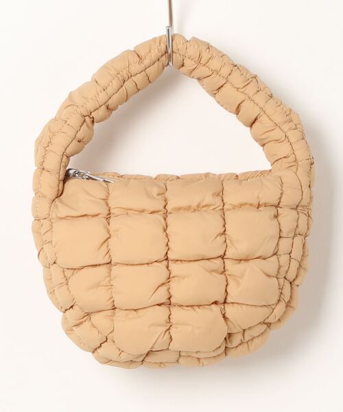 Anthe(アンテ)の「【Anthe/アンテ】 / キルトハンドBAG / ANT-0004(ハンドバッグ・レディース・ブラック/ピンク/オレンジ/ホワイト/ベージュ/グリーン/ブルー・FREE)」の4枚目の写真