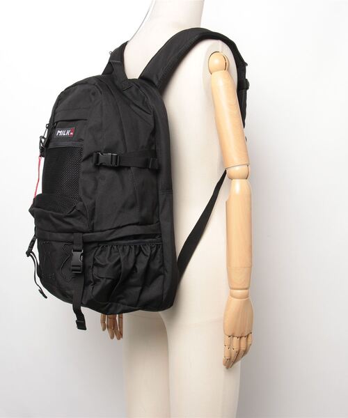 AQO STUDIO SPACE ★ NEO EMBROIDERY BACKPACK MILKFED.xAQO STUDIOS NEO EMBROIDERY BACKPACK（バックパック