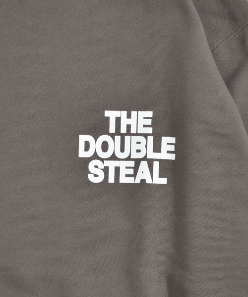 DOUBLE STEAL（ダブルスティール）の「スクエアバンダナ 裏パイルスウェット（スウェット・メンズ・ブラック/アッシュグレー/チャコールグレー・X-LARGE/LARGE/MEDIUM）」の8枚目の写真