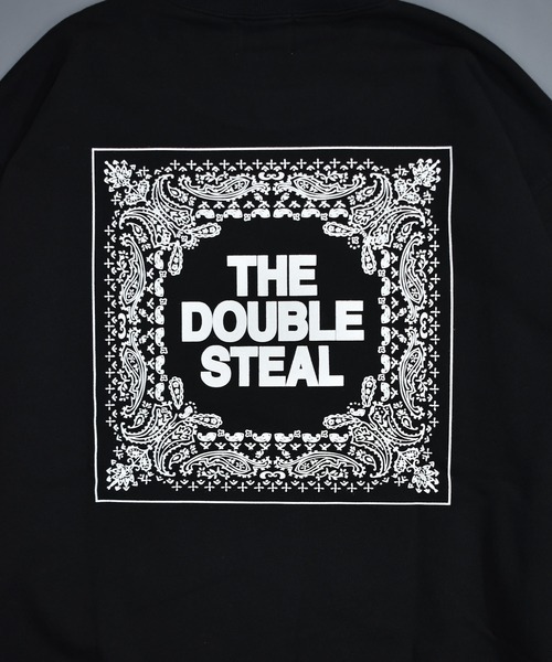 DOUBLE STEAL（ダブルスティール）の「スクエアバンダナ 裏パイルスウェット（スウェット・メンズ・ブラック/アッシュグレー/チャコールグレー・X-LARGE/LARGE/MEDIUM）」の10枚目の写真