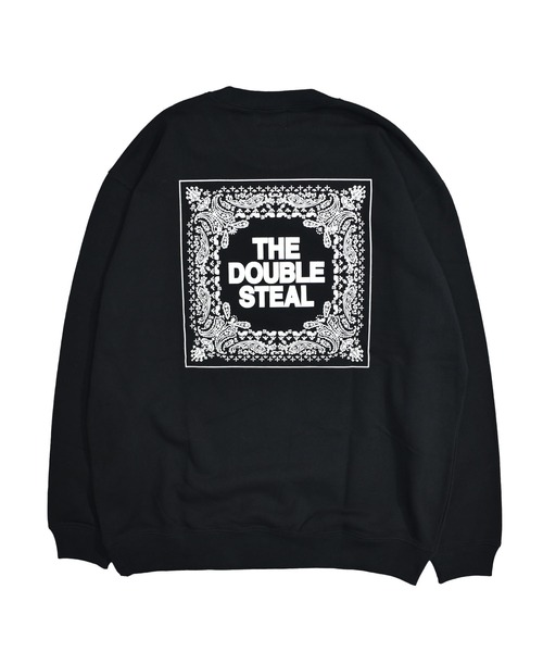 DOUBLE STEAL（ダブルスティール）の「スクエアバンダナ 裏パイルスウェット（スウェット・メンズ・ブラック/アッシュグレー/チャコールグレー・X-LARGE/LARGE/MEDIUM）」の11枚目の写真