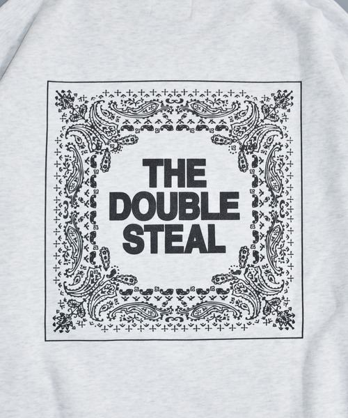 DOUBLE STEAL（ダブルスティール）の「スクエアバンダナ 裏パイルスウェット（スウェット・メンズ・ブラック/アッシュグレー/チャコールグレー・X-LARGE/LARGE/MEDIUM）」の14枚目の写真