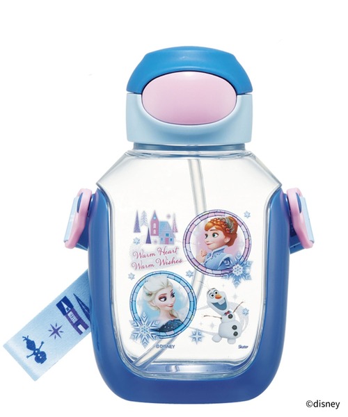 Disney / ディズニー 】 ワンプッシュストローボトル 水筒