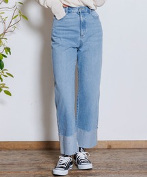 ロールアップデニムパンツ