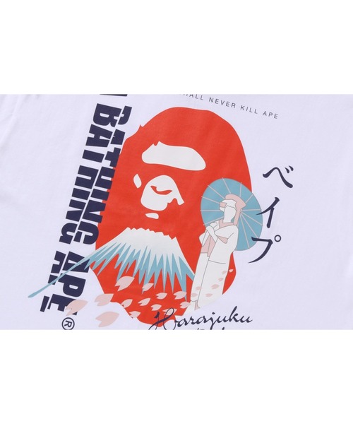 A BATHING APE(アベイシングエイプ)の「JAPAN SOUVENIR TEE #3 M(Tシャツ/カットソー・メンズ・ブラック/ホワイト・LARGE/X-LARGE/XX-LARGE/SMALL/MEDIUM/XXX-LARGE)」の7枚目の写真