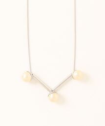 qualite | コットンパールネックレス(ネックレス)