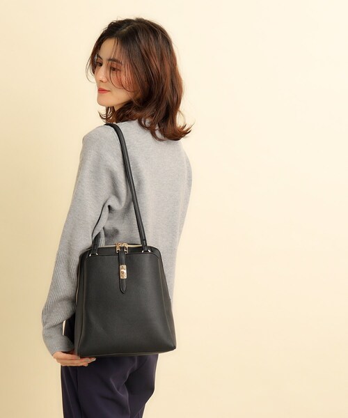 grove（グローブ）の「◆ベルトポケ2WAYリュック（バックパック/リュック・レディース・ベージュ系8/ブラウン系その他/ブラック/ライトグレー・00）」の21枚目の写真