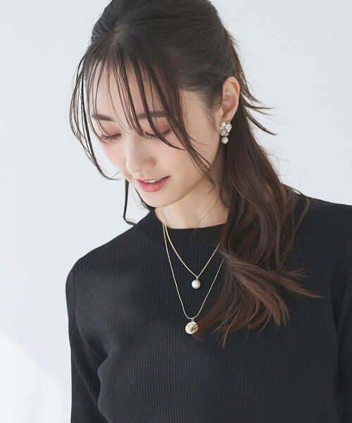 メタルコイン2連 ネックレス（ネックレス）｜any SiS