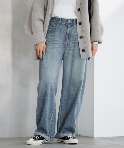 セール】≪追加≫denim カーブパンツ2（デニムパンツ）｜FRAMeWORK