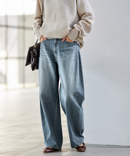 FRAMeWORK（フレームワーク）の「≪追加≫denim カーブパンツ2（デニム