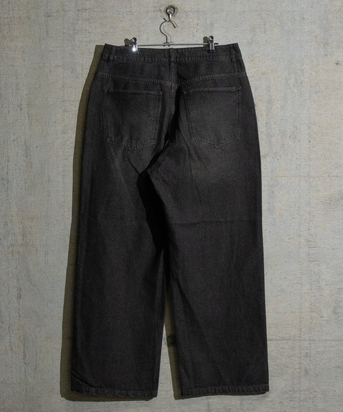 【セール】【i】12ozデニム オーバーダイ ワイドバギーパンツ(デニムパンツ)|JOHN'S CLOSET(ジョンズクローゼット) 【セール】【i】12ozデニム オーバーダイ ワイドバギーパンツ(デニムパンツ)|JOHN'S CLOSET(ジョンズクローゼット)