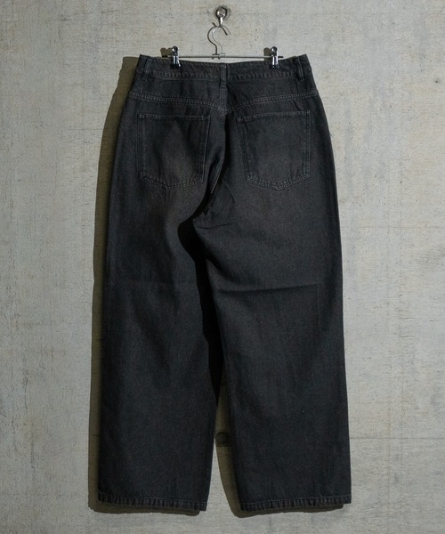 【セール】【i】12ozデニム オーバーダイ ワイドバギーパンツ(デニムパンツ)|JOHN'S CLOSET(ジョンズクローゼット) 【セール】【i】12ozデニム オーバーダイ ワイドバギーパンツ(デニムパンツ)|JOHN'S CLOSET(ジョンズクローゼット)