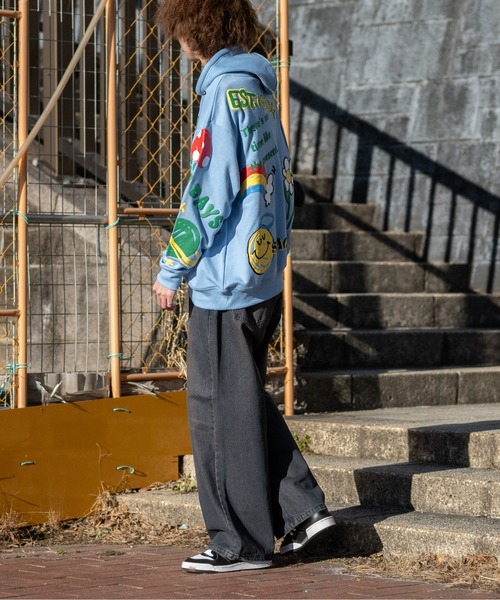 【セール】【i】12ozデニム オーバーダイ ワイドバギーパンツ(デニムパンツ)|JOHN'S CLOSET(ジョンズクローゼット) 【セール】【i】12ozデニム オーバーダイ ワイドバギーパンツ(デニムパンツ)|JOHN'S CLOSET(ジョンズクローゼット)