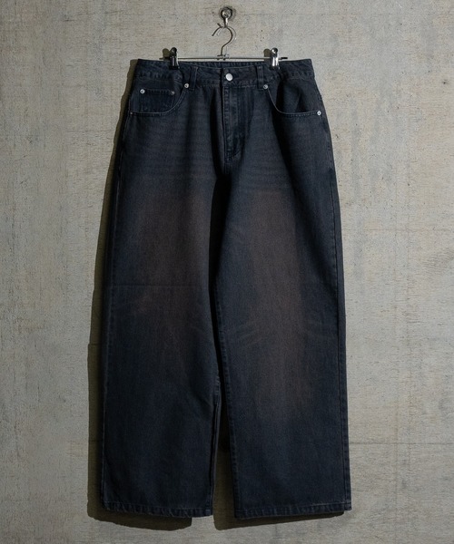 【セール】【i】12ozデニム オーバーダイ ワイドバギーパンツ(デニムパンツ)|JOHN'S CLOSET(ジョンズクローゼット) 【セール】【i】12ozデニム オーバーダイ ワイドバギーパンツ(デニムパンツ)|JOHN'S CLOSET(ジョンズクローゼット)