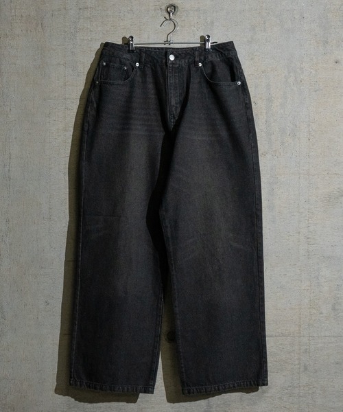 【セール】【i】12ozデニム オーバーダイ ワイドバギーパンツ(デニムパンツ)|JOHN'S CLOSET(ジョンズクローゼット) 【セール】【i】12ozデニム オーバーダイ ワイドバギーパンツ(デニムパンツ)|JOHN'S CLOSET(ジョンズクローゼット)