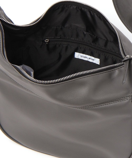 GLOBAL WORK（グローバルワーク）の「撥水ソフトショルダー/105201（ショルダーバッグ・メンズ・グレー/ブラック/ベージュ・FREE）」の12枚目の写真