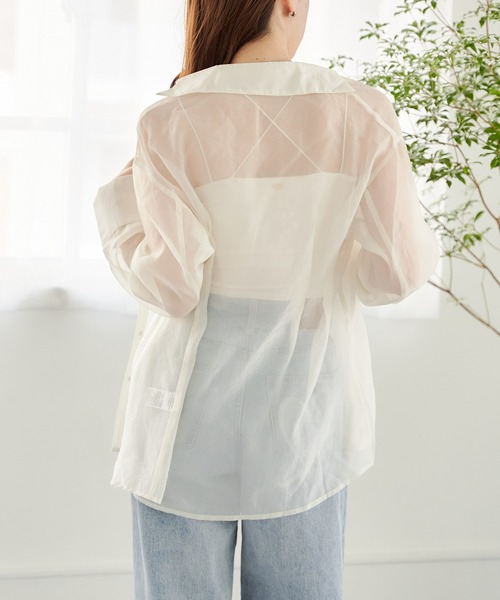 Chico（チコ）の「【2サイズ展開/2024SS】パット付バッククロスベアキャミ（キャミソール・レディース・ゴールド/ホワイト/シルバー/グレー/ブラック・1/0）」の8枚目の写真