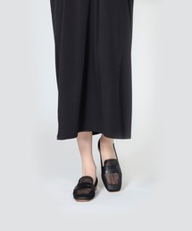PELLICO（ペリーコ）の「CLIO メッシュ ローファー 1.0cm BLACK