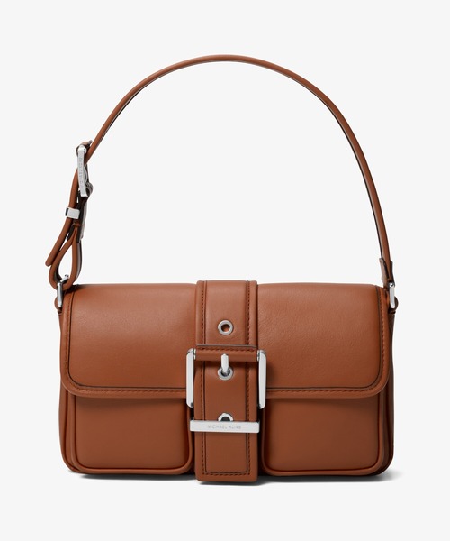 MICHAEL KORS(マイケルコース)の「COLBY レザー ショルダー ミディアム(ショルダーバッグ・レディース・ブラウン系・FREE)」の1枚目の写真