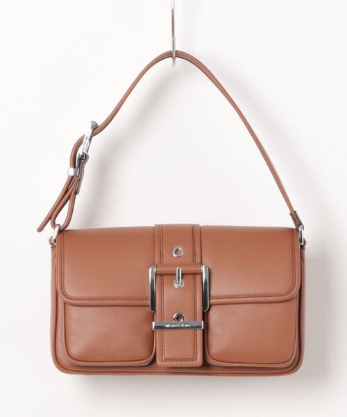 MICHAEL KORS(マイケルコース)の「COLBY レザー ショルダー ミディアム(ショルダーバッグ・レディース・ブラウン系・FREE)」の4枚目の写真