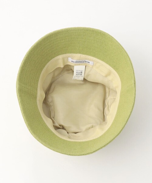 BEAUTY&YOUTH UNITED ARROWS（ビューティーアンドユースユナイテッドアローズ）の「麻コットン バケットハット（ハット・レディース・ナチュラル/ダークグレー/ライム・FREE）」の15枚目の写真