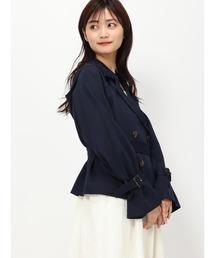 MISCH MASCH | ■2024春夏新作■ショートトレンチフーディージャケット/MM418504(その他アウター)