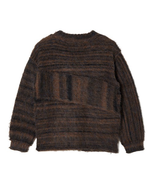 PERVERZE（パーバーズ）の「Patch Large Cardigan（カーディガン