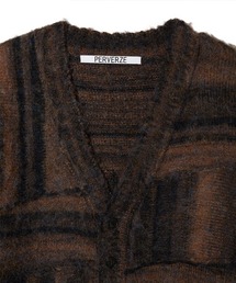 PERVERZE（パーバーズ）の「Patch Large Cardigan（カーディガン