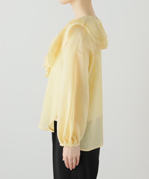 VERMEIL par iena（ヴェルメイユパーイエナ）の「Visフリルブラウス