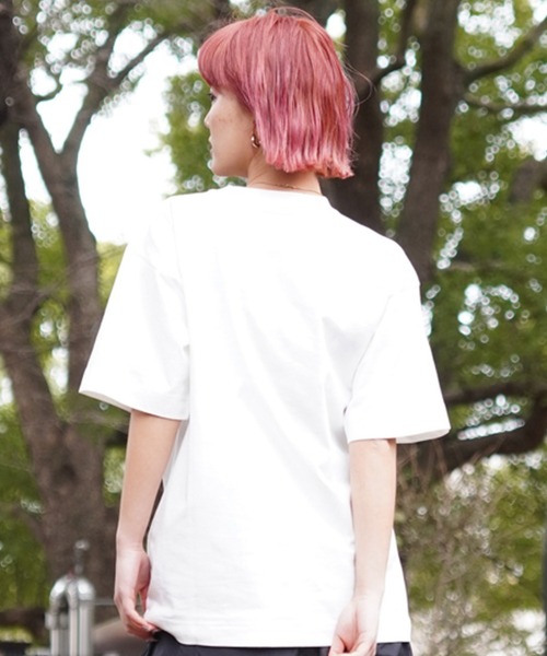 THRASHER(スラッシャー)の「【限定販売】THRASHER/スラッシャー ユニセックス Tシャツ オーバーサイズ 刺繍ロゴ THML-24SPSST02(Tシャツ/カットソー・レディース・ブルー/ホワイト/ブラック・M/L)」の7枚目の写真