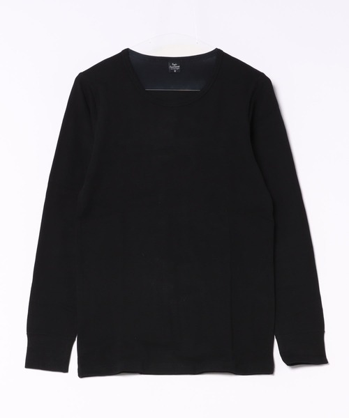 VIBGYOR(ヴィブジョー)の「スパンフライス 長袖 クルーネック&Vネック(Tシャツ/カットソー・メンズ・ブラック/グレー系その他/杢グレー/ホワイト/ホワイト系その他/ブラック系その他・MEDIUM/LARGE)」の16枚目の写真
