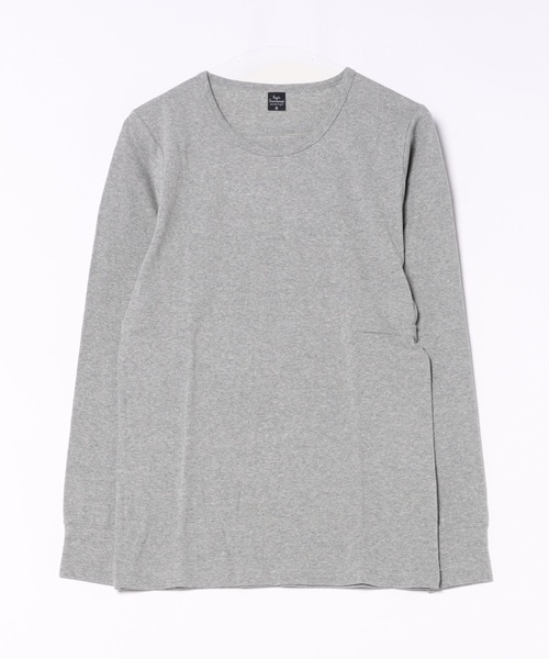 VIBGYOR(ヴィブジョー)の「スパンフライス 長袖 クルーネック&Vネック(Tシャツ/カットソー・メンズ・ブラック/グレー系その他/杢グレー/ホワイト/ホワイト系その他/ブラック系その他・MEDIUM/LARGE)」の19枚目の写真