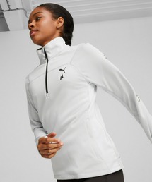 PUMA プーマ ウィメンズ ランニング シーズンズ クォータジップ 長袖トップス