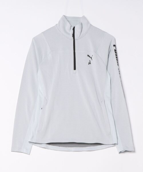 PUMA(プーマ)の「PUMA プーマ ウィメンズ ランニング シーズンズ クォータジップ 長袖トップス(Tシャツ/カットソー・レディース・シルバー・LARGE/SMALL/MEDIUM/X-SMALL)」の8枚目の写真