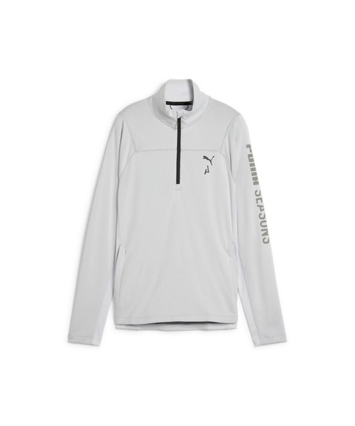 PUMA(プーマ)の「PUMA プーマ ウィメンズ ランニング シーズンズ クォータジップ 長袖トップス(Tシャツ/カットソー・レディース・シルバー・LARGE/SMALL/MEDIUM/X-SMALL)」の6枚目の写真