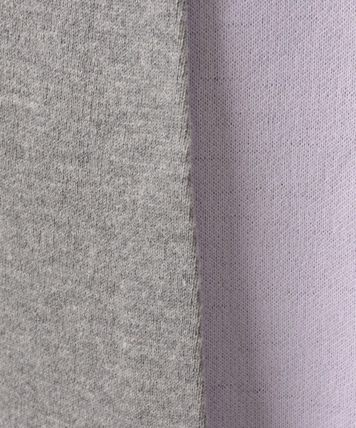 VICKY（ビッキー）の「【春アウター】Wフェイスニットコート《手洗い可能》（ノーカラーコート・レディース・グレー系その他/ベージュ系その他・M）」の9枚目の写真