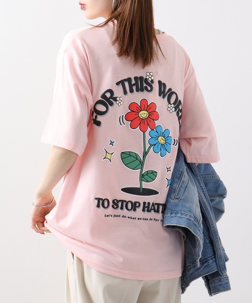 Jungle Storm（ジャングルストーム）の「JUNGLESTORM ビリヤード/フラワー柄シャツ（Tシャツ/カットソー・メンズ・ブラック/ピンク系その他/ブルー系その他2/ブラック系その他2/ブルー/ホワイト系その他2/ホワイト/ホワイト系その他/オレンジ/ブラック系その他・L/M）」の11枚目の写真