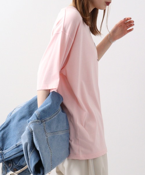 Jungle Storm（ジャングルストーム）の「JUNGLESTORM ビリヤード/フラワー柄シャツ（Tシャツ/カットソー・メンズ・ブラック/ピンク系その他/ブルー系その他2/ブラック系その他2/ブルー/ホワイト系その他2/ホワイト/ホワイト系その他/オレンジ/ブラック系その他・L/M）」の13枚目の写真