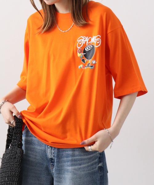 Jungle Storm（ジャングルストーム）の「JUNGLESTORM ビリヤード/フラワー柄シャツ（Tシャツ/カットソー・メンズ・ブラック/ピンク系その他/ブルー系その他2/ブラック系その他2/ブルー/ホワイト系その他2/ホワイト/ホワイト系その他/オレンジ/ブラック系その他・L/M）」の21枚目の写真