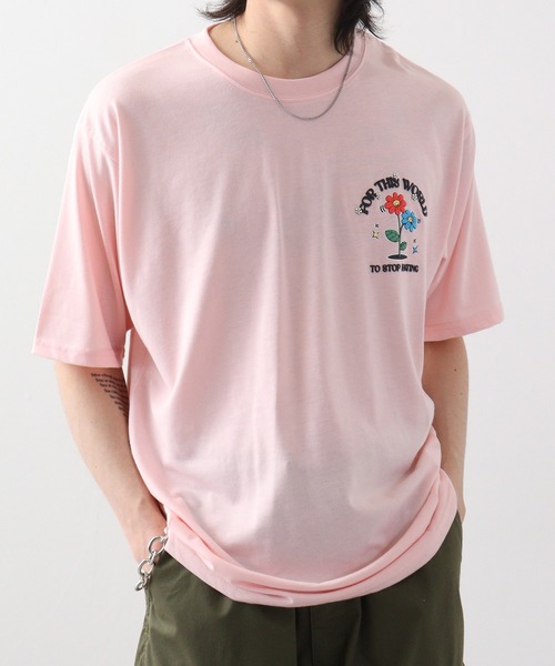 Jungle Storm（ジャングルストーム）の「JUNGLESTORM ビリヤード/フラワー柄シャツ（Tシャツ/カットソー・メンズ・ブラック/ピンク系その他/ブルー系その他2/ブラック系その他2/ブルー/ホワイト系その他2/ホワイト/ホワイト系その他/オレンジ/ブラック系その他・L/M）」の16枚目の写真