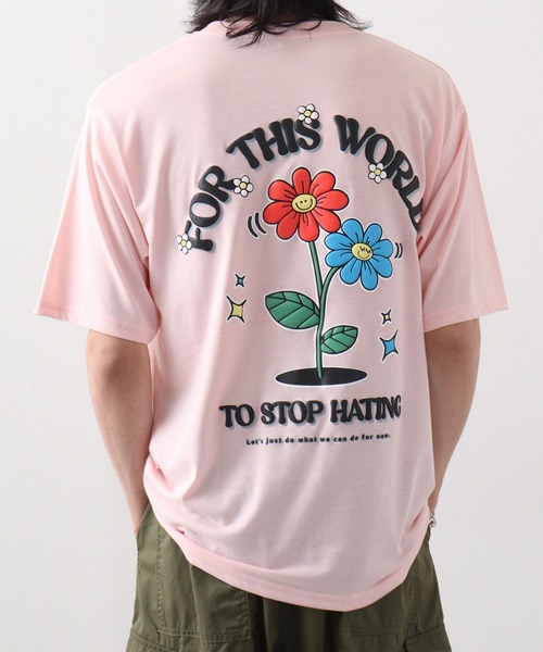 Jungle Storm（ジャングルストーム）の「JUNGLESTORM ビリヤード/フラワー柄シャツ（Tシャツ/カットソー・メンズ・ブラック/ピンク系その他/ブルー系その他2/ブラック系その他2/ブルー/ホワイト系その他2/ホワイト/ホワイト系その他/オレンジ/ブラック系その他・L/M）」の17枚目の写真