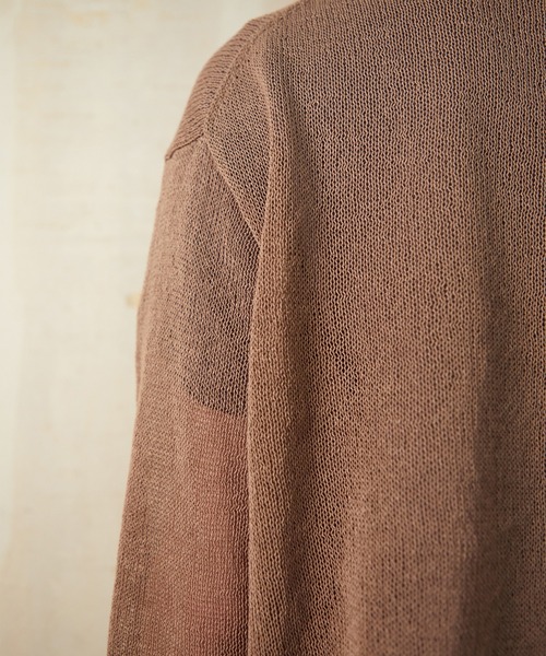 NUMBER (N)INE/ナンバーナイン PAPER YARN SEE THROUGH KNIT PULLOVER