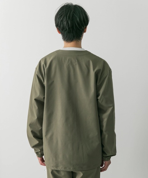 セール】『撥水』『接触冷感』add fabrics ノーカラージャケット