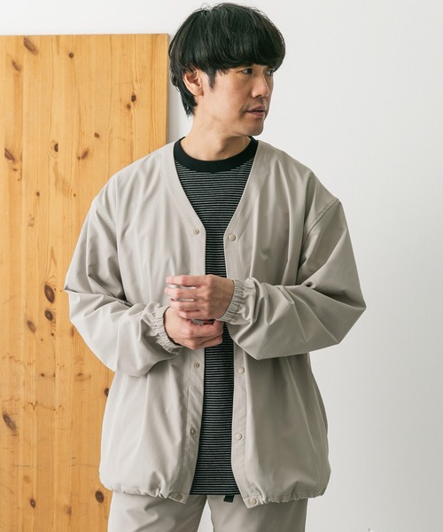 URBAN RESEARCH レザーノーカラージャケット URBAN RESEARCH ジャケット ノーカラージャケット 「2サイズ展開