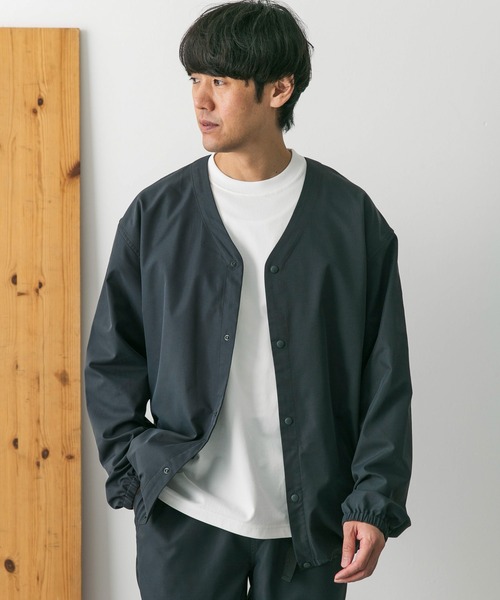 【新品未使用】【雨の日に大活躍！】撥水 グリーンレーベル　ノーカラージャケット 楽天市場】UNITED ARROWS green label relaxing ノーカラー