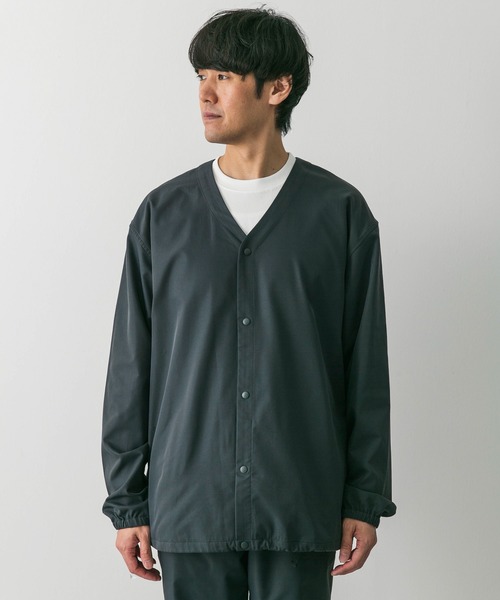 セール】『撥水』『接触冷感』add fabrics ノーカラージャケット
