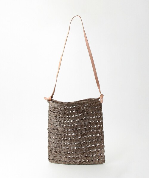 MADE IN MADA(メイドインマダ)の「【別注】<MADE IN MADA> OSCAR ショルダーバッグ(ショルダーバッグ・レディース・ダークブラウン/ベージュ/モカ・FREE)」の2枚目の写真